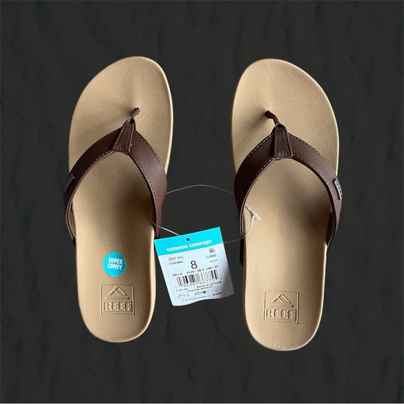 Reef Shoes - Reef Brown and Tan Flip Flops